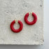 Big hoop pierce